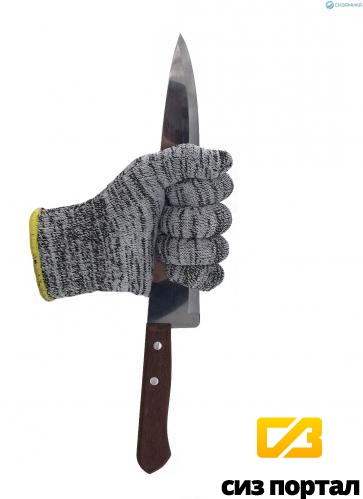 Купить Противопорезные перчатки 5 класса защиты от пореза SIZ5
