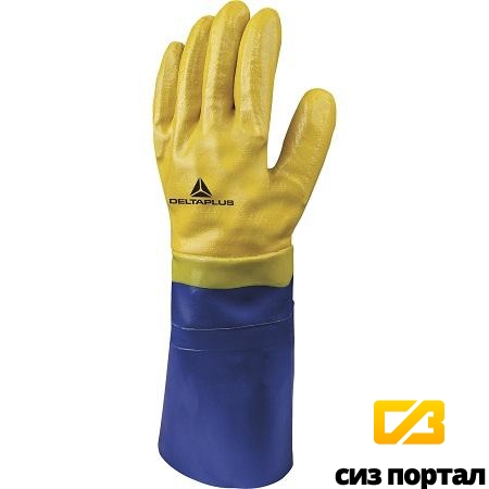 Купить Удлиненные перчатки с двойным нитриловым покрытием EOS OBM VV911