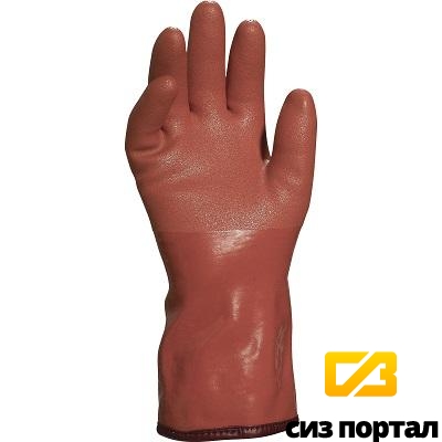 Купить Утеплённые ПВХ перчатки на трикотажной основе PETRO VE760