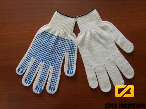 Купить ХБ перчатки 4-х нитка "Люкс"