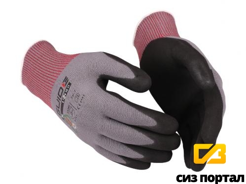 Перчатки GUIDE 580 из нейлона с нитриловым покрытием