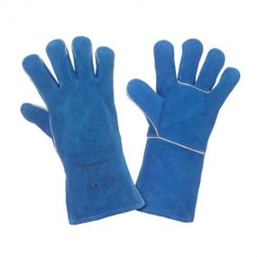 Защитные перчатки из кожи и спилка