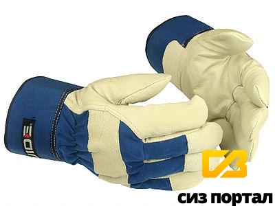 Купить Перчатки GUIDE 189W зимние кожаные комбинированные