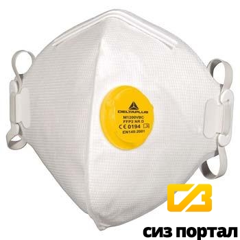 Респиратор из нетканого синтетического волокна M1200VBC