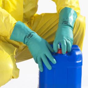 Материалы, применяемые в перчатках, защищающих от химических веществ