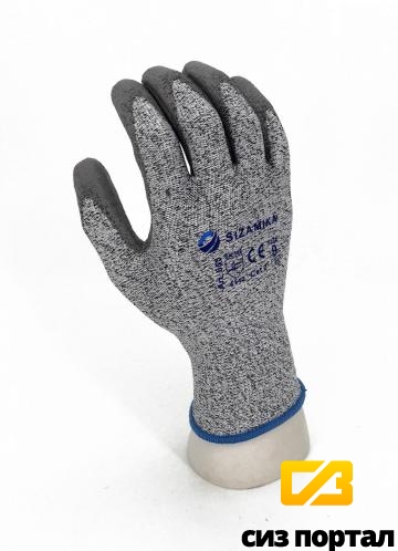 Купить Перчатки для защиты от порезов Sizamika 655 c покрытием ПУ